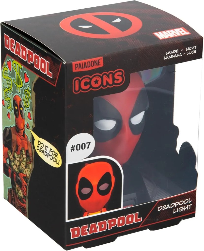 PALADONE Icons Marvel - лампа Deadpool BDP