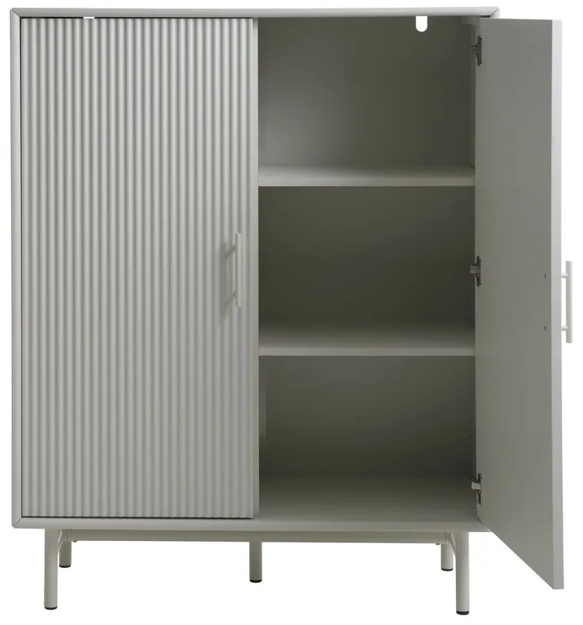 Сиво шкафче 100x125x40 cm Palma – Unique Furniture