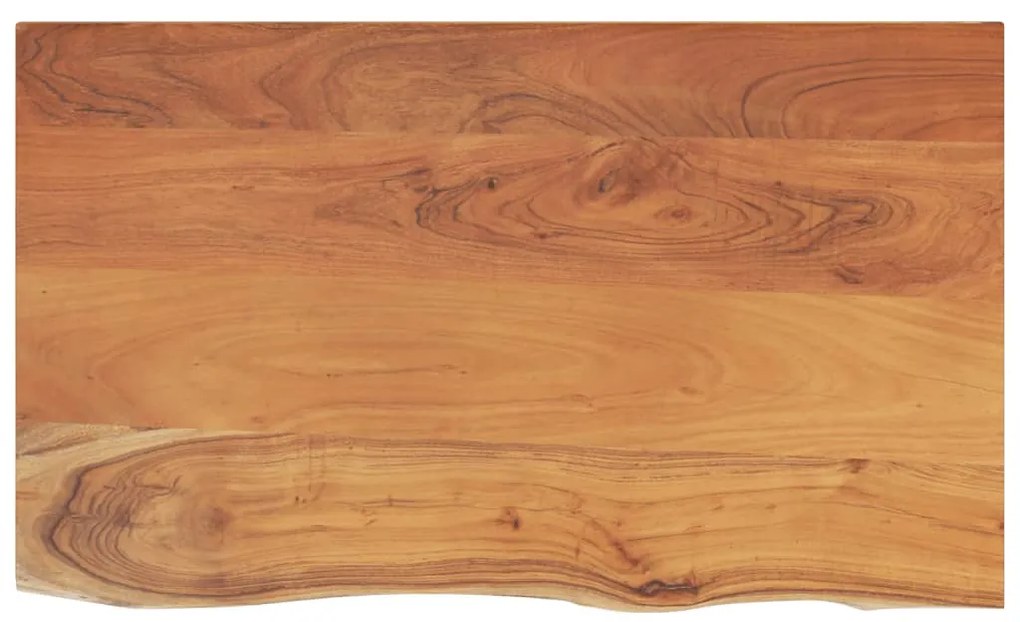 370309 vidaXL Плот за баня, 90x60x3,8 см, правоъгълен, масивно дърво акация