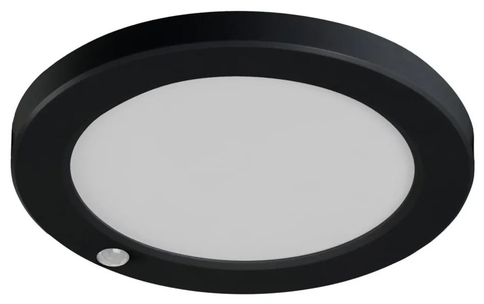 Kanlux 24605 - LED осветително тяло с 2в1 сензор ERGA LED/17W/230V черно