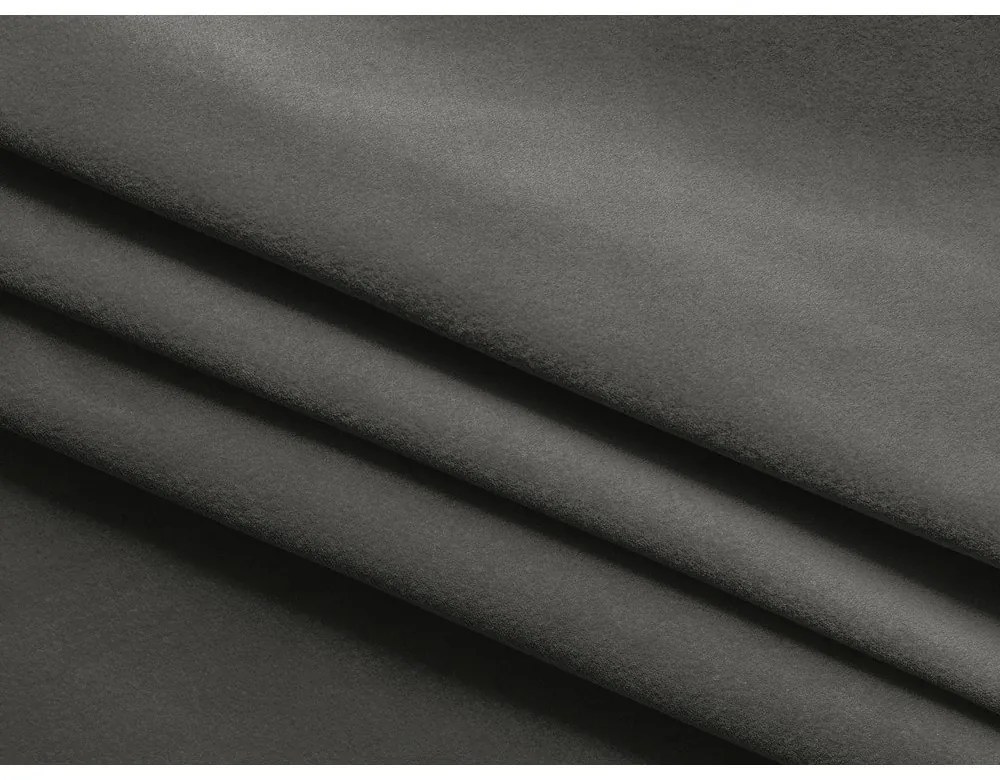 Сива кадифена табуретка Ekahi – Makamii