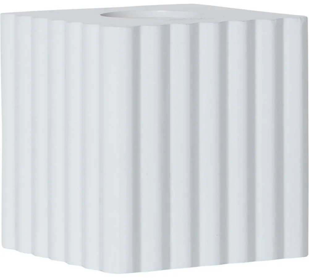 Бяла основа за лампа 10 cm Box - Star Trading