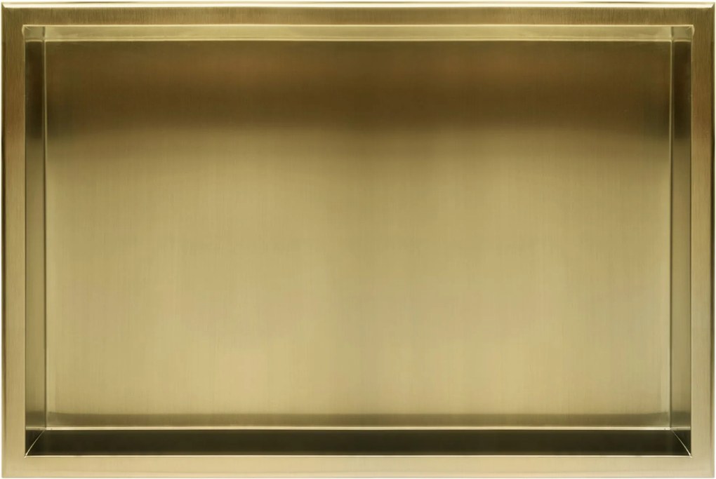Вграден рафт за баня 30x60 gold brush