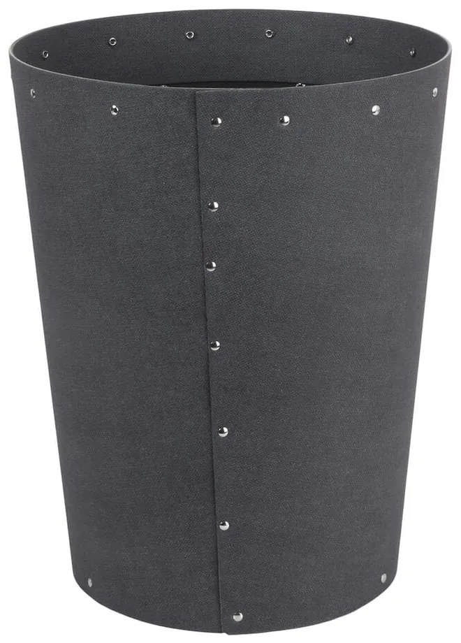 Черно офис кошче за боклук Aries Canvas Paper Laminate – Bigso