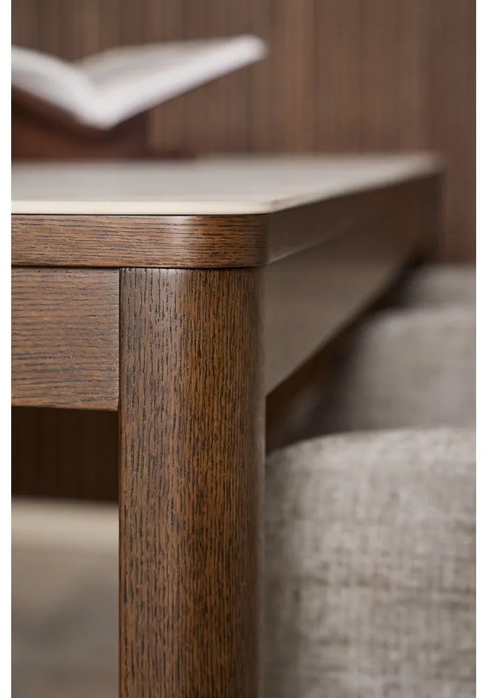 Трапезна маса с керамичен плот 90x180 cm Southampton – Actona