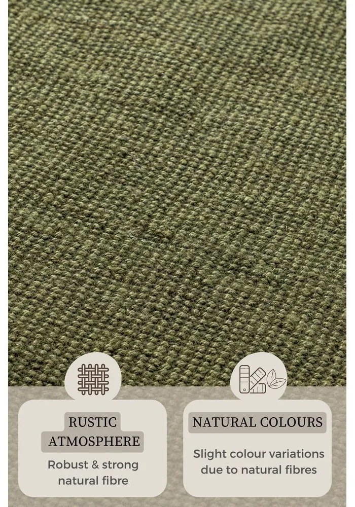 Килим от юта в цвят каки 190x280 cm Bouclé - Hanse Home