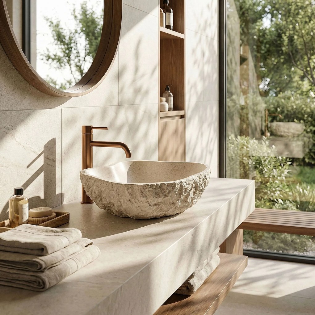 Умивалник за плот Isla Warm Beige