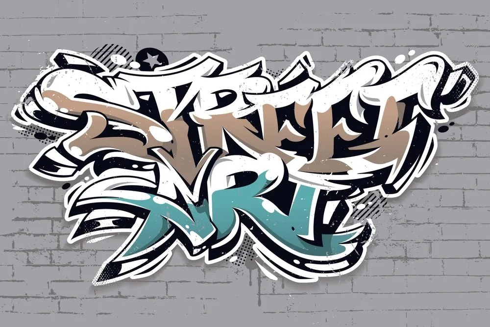 Тапет – С надпис Street Art