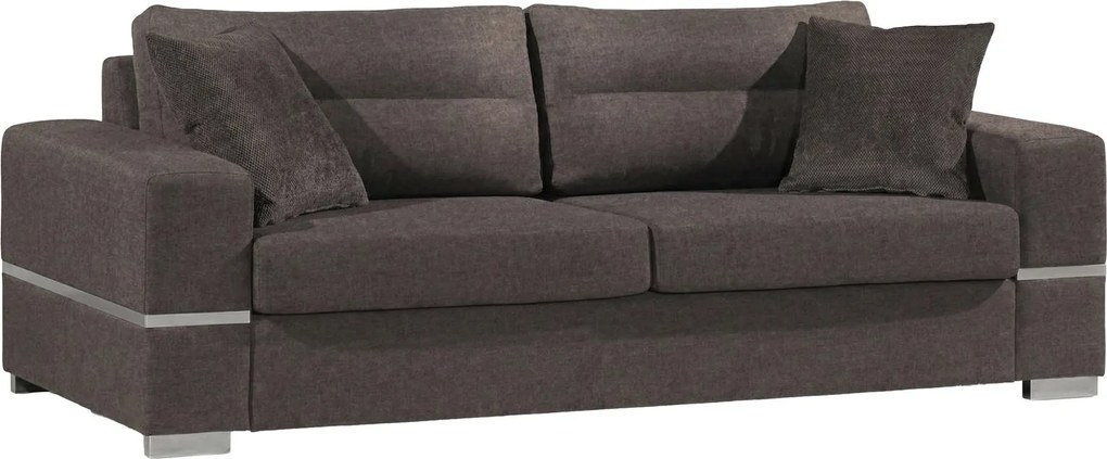 Диван "Fenia" Триместен-210ш 90д см.-Пепел