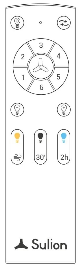 LED осветително тяло за таван в тъмно естествен цвят ø 13 cm Regal – SULION