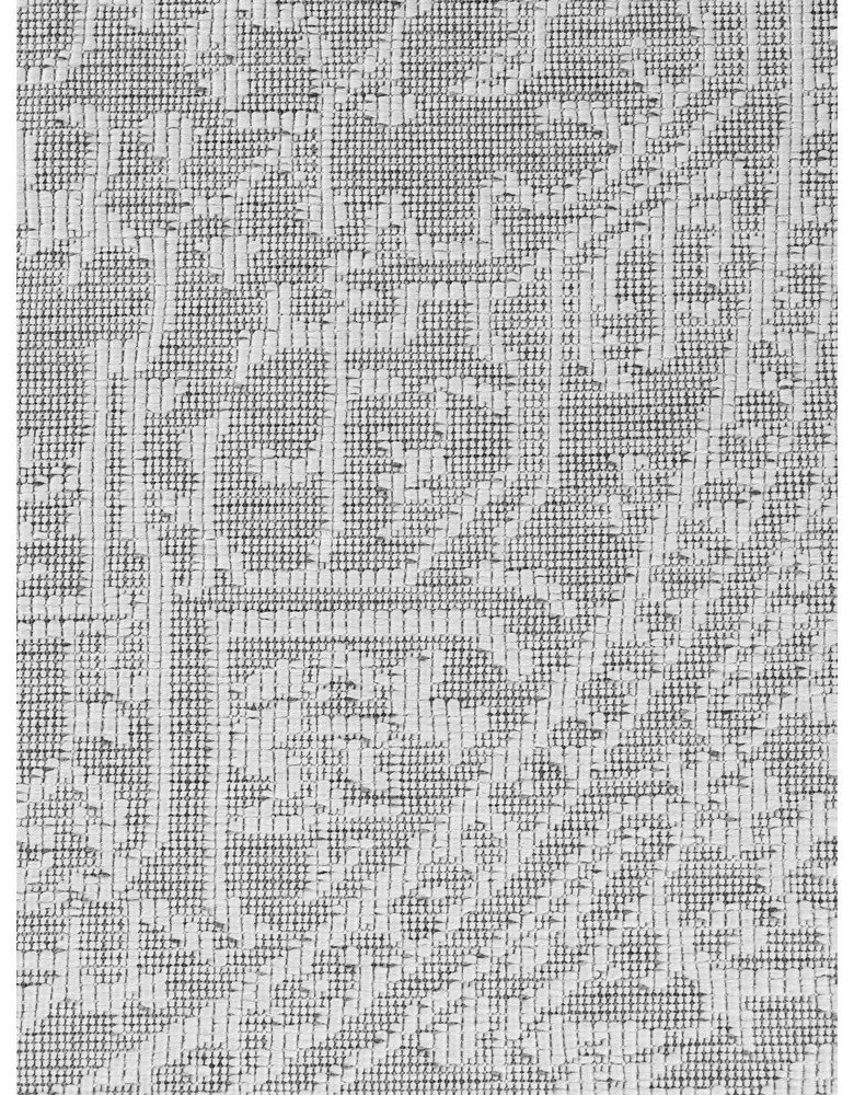 Кръгъл килим за открито и закрито в цвят слонова кост и сиво ø 160 cm Duet Kona – NORTHRUGS