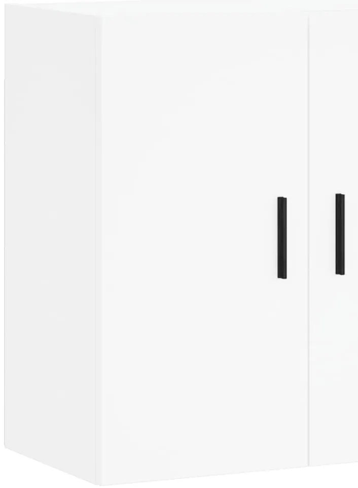 829980 vidaXL Стенен шкаф, бял, 60x31x60 см, инженерно дърво