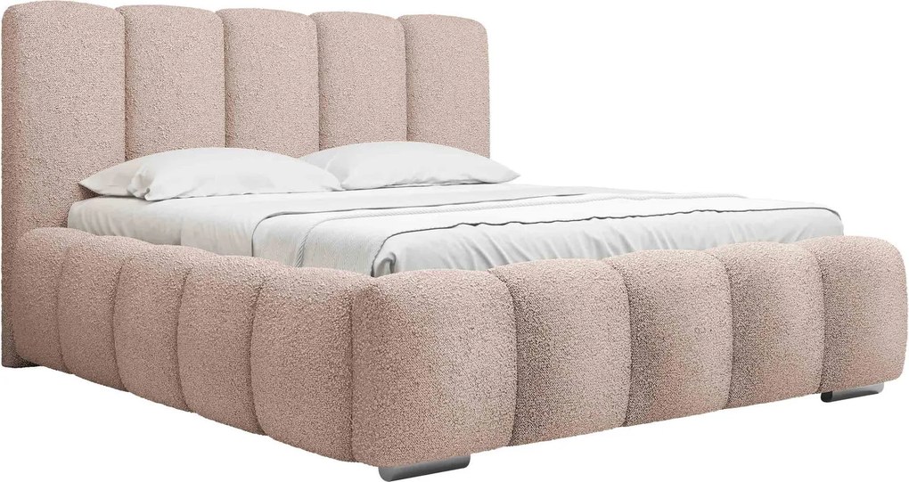 Επενδυμένο κρεβάτι Wizko-Roz-180 x 200