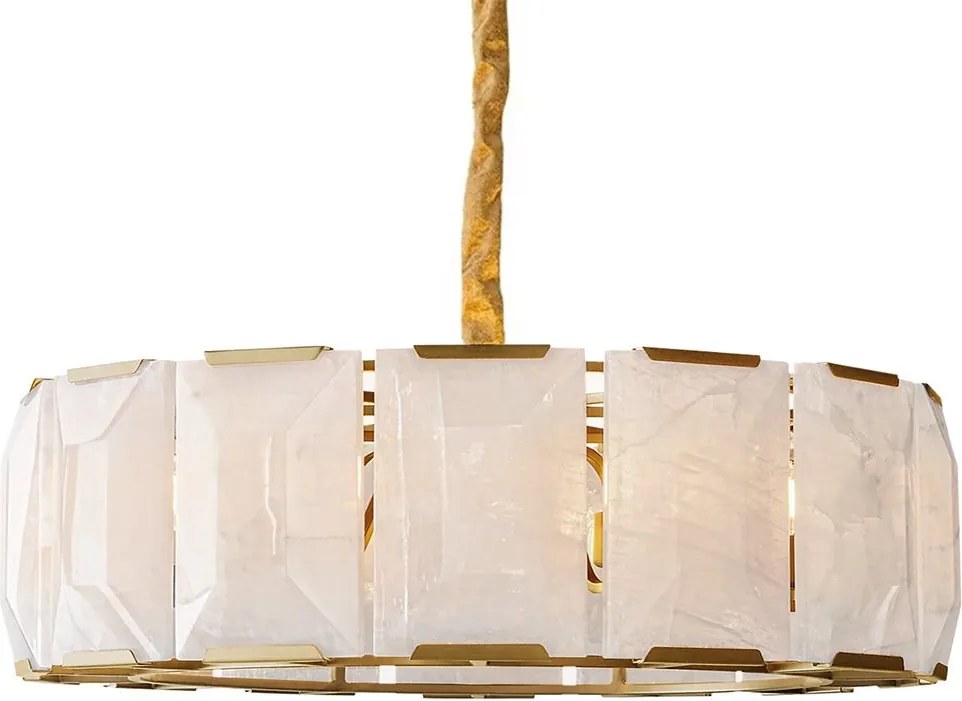 Лампа APP1797-8CP BRUSH GOLD