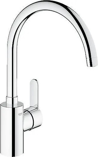 Стоящ смесител за кухня, Eurostyle Cosmopolitan, Grohe, 31127002, едноръкохватков