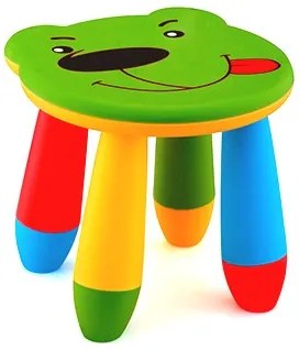 Детско столче Мече - Зелено