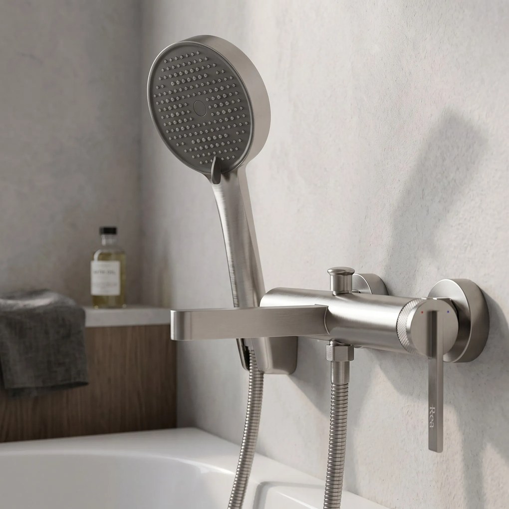 Смесител за вана Rea Grace Brush Nickel
