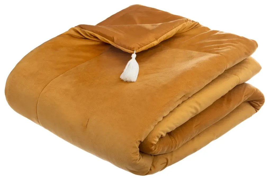 Шалте atmosphera Sonia, Велур, 80x180 cm - Каки