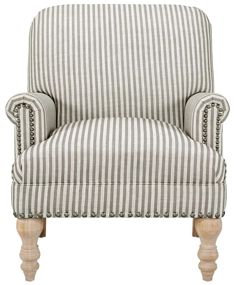 Бежово ленено кресло Jaya – Støraa