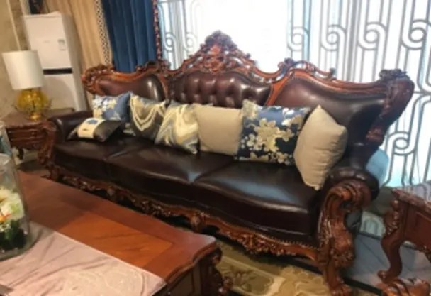 Комплект класическа мека мебел HLS 195