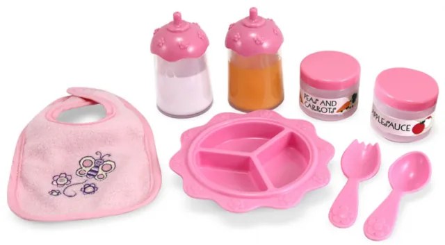 Melissa and Doug - Куклен комплект за хранене - Mine to love
