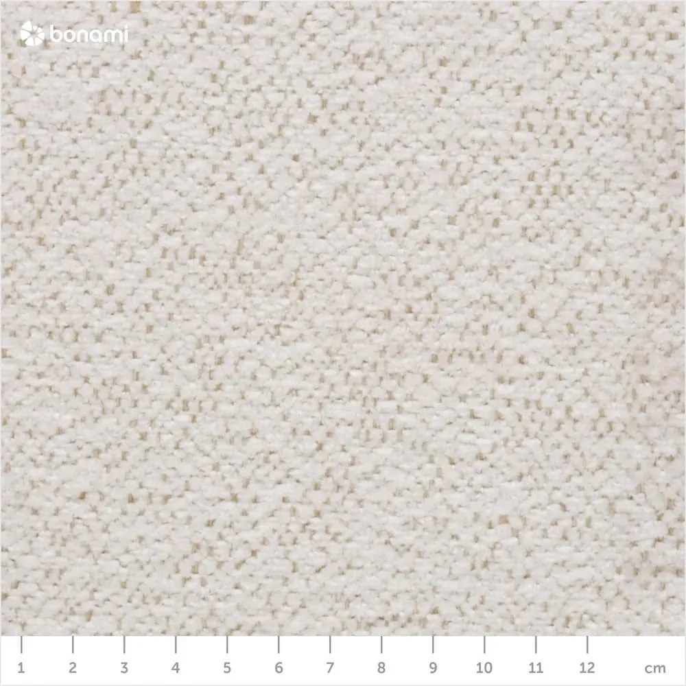 Бял шенилов диван 278 cm Everest – Bobochic Paris