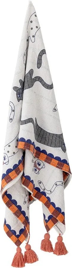 Одеяло със смес от памук 130x155 cm Missy – Bloomingville