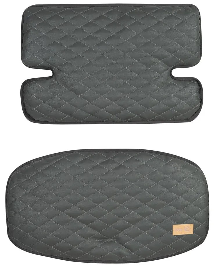 Сива постелка за стол за хранене Luxe - Roba