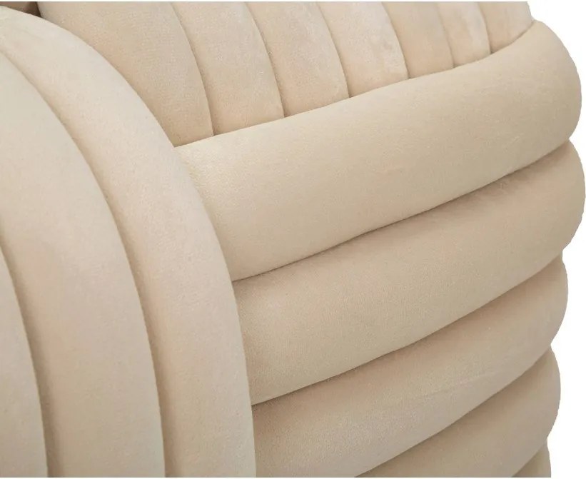 Кремава кадифена пейка Softy – Mauro Ferretti