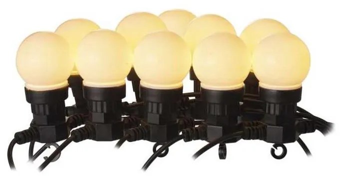 LED Екстериорни декоративни лампички 10xLED/10м IP44 бели