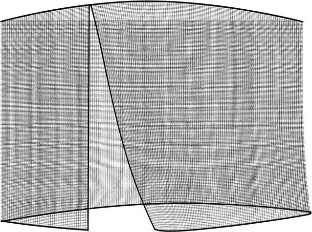 Мрежа против комари за градински чадър 3,5 м - черна