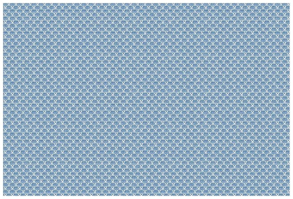 Самозалепващ тапет – Сини геометрични шарки