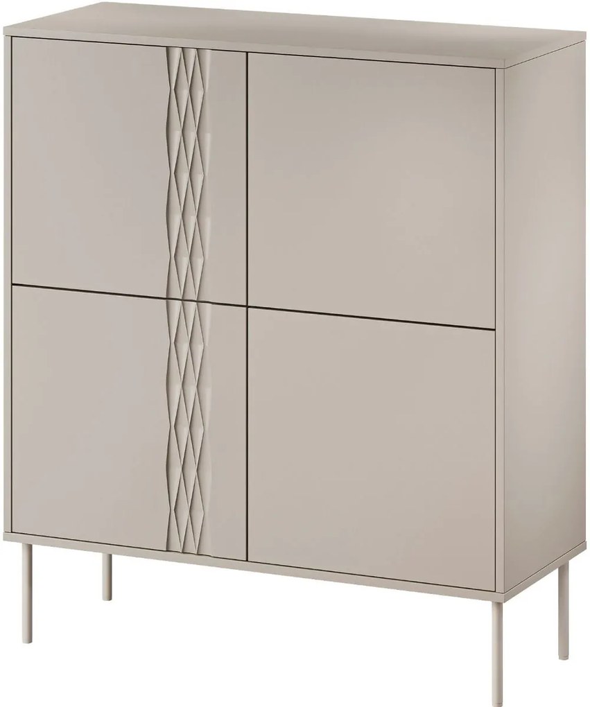 Бюфет Tresse 4D-Бежов