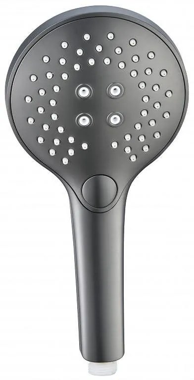 Подвижна душ глава ICH 7305GG, опушен сатен, 3 функции, 14.5х35см