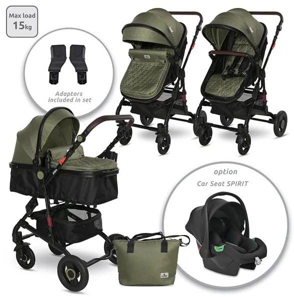 Детска количка ALBA PREMIUM LORELLI - LODEN Green