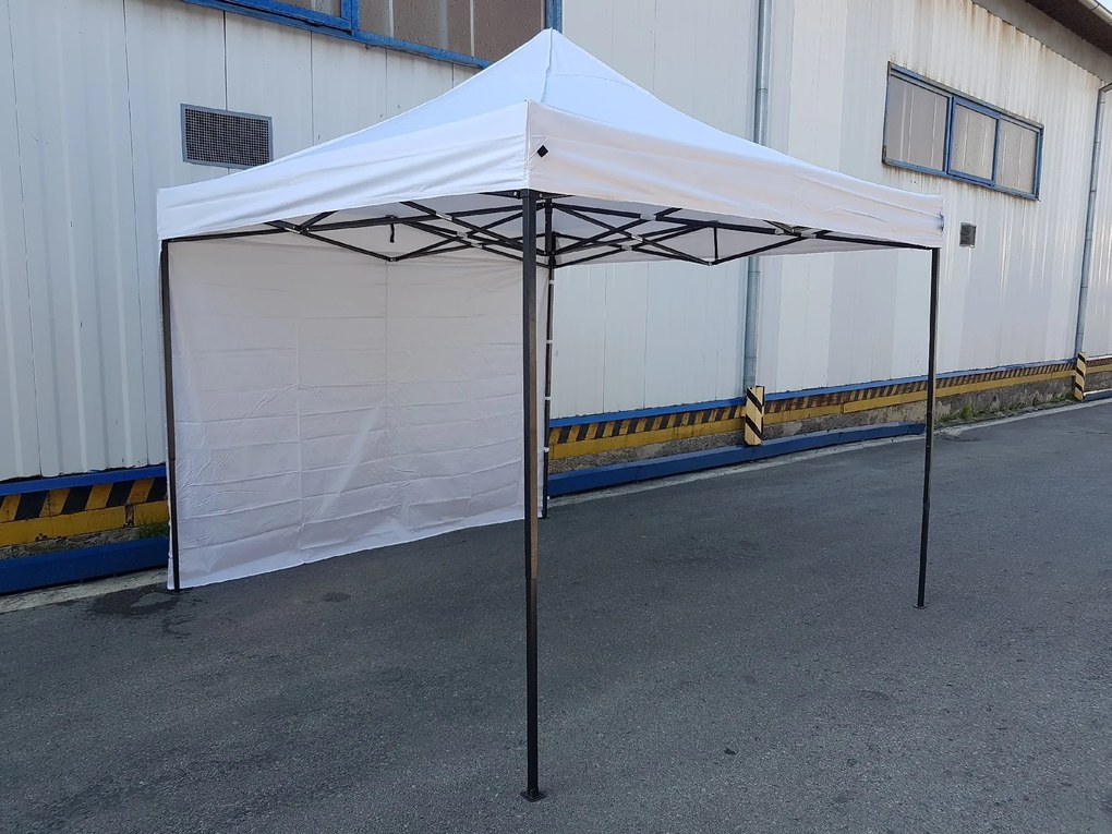 Шатра тип хармоника 3x3 бяла SQ