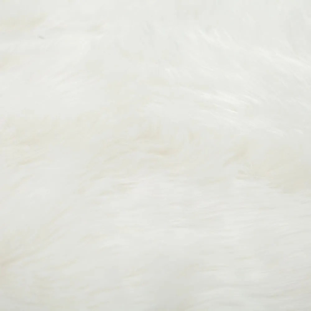 Бял кръгъл килим ø 120 cm Sheepskin - Flair Rugs