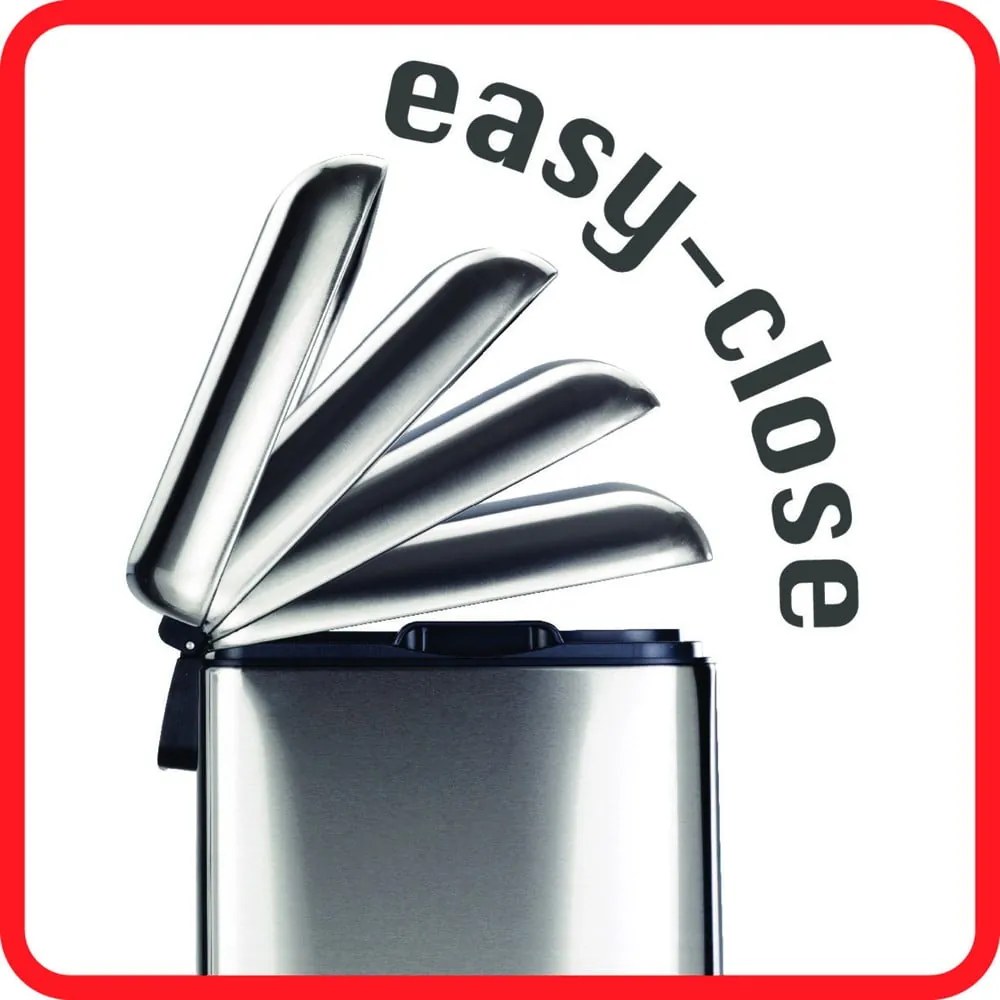 Стоманено кошче за боклук с педал в матово бял цвят 5 l Collungo – Wenko