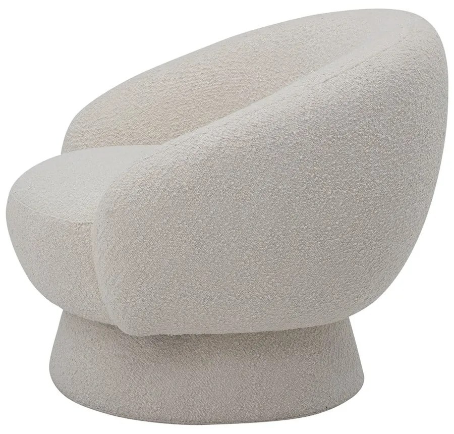 Бял фотьойл Ted - Bloomingville