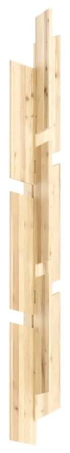 Стенна закачалка от масивен бор в естествен цвят 26 cm Keeper – Karup Design