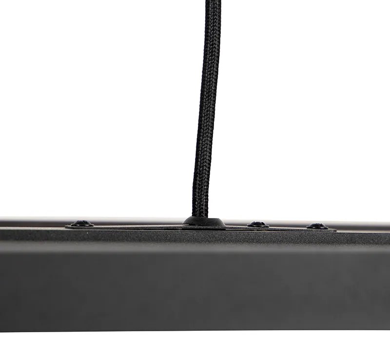 Интелигентна висяща лампа черна 4-светлина с Wifi G95 - Big Cage