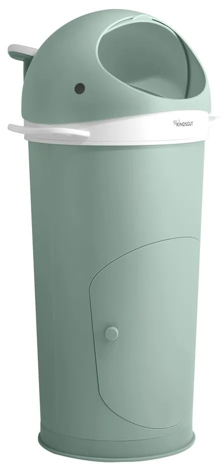 Пластмасово кошче за пелени мента 25 l Whale – Kindsgut