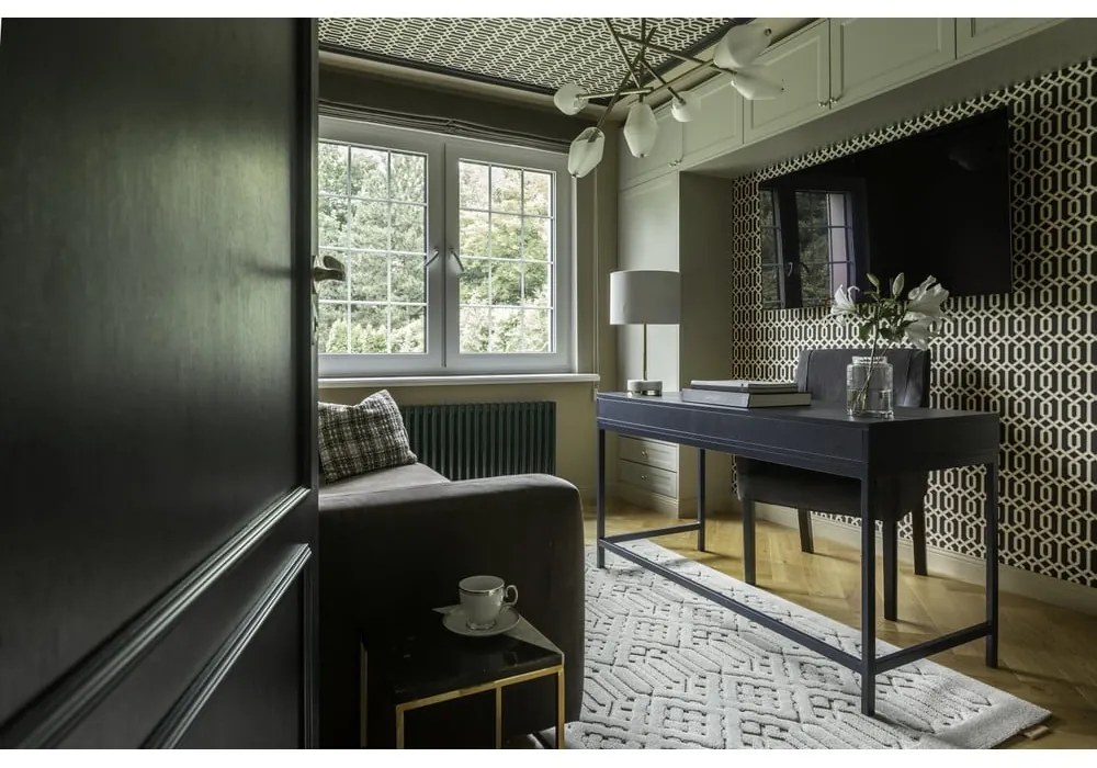 Светлосив вълнен килим 160x230 cm Dive - Agnella