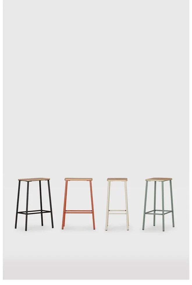 Зелени бар столове в комплект 2 бр. (височина на седалката 65 cm) Abba – Marckeric