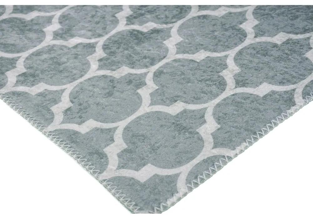 Светлосив и кремав килим за миене 180x120 cm - Vitaus