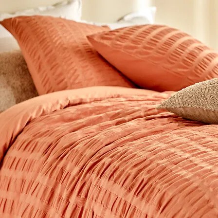 Спално бельо atmosphera Irhia, Теракота, 240×220 cm