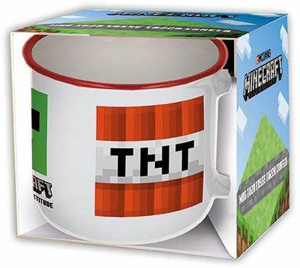 Чаша Minecraft TNT 400 ml Керамика