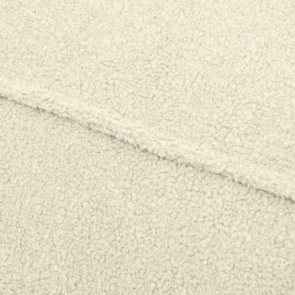 Светлосив пуф от букле Mass – SLOWDOWN