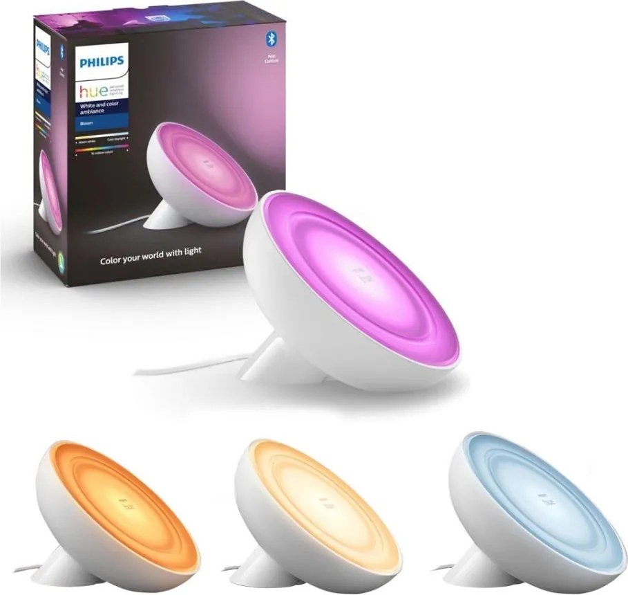 Philips - LED RGB димируема настолна лампа Hue BLOOM LED/7,1W/230V