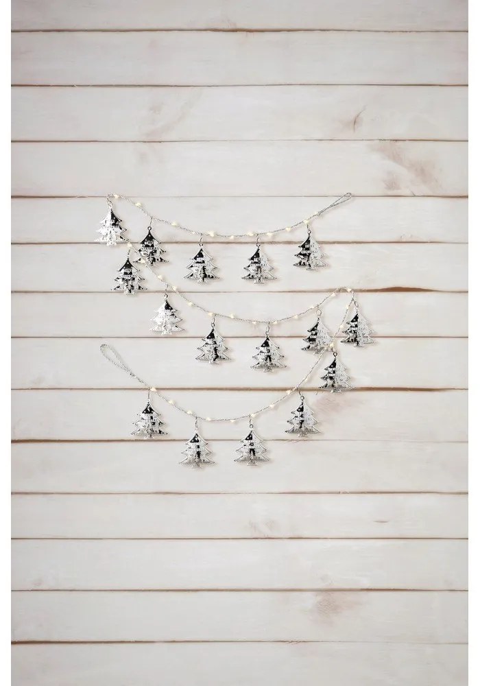 Светлинна верига с 10 броя крушки с коледен мотив, дължина 180 cm Gerda – Markslöjd